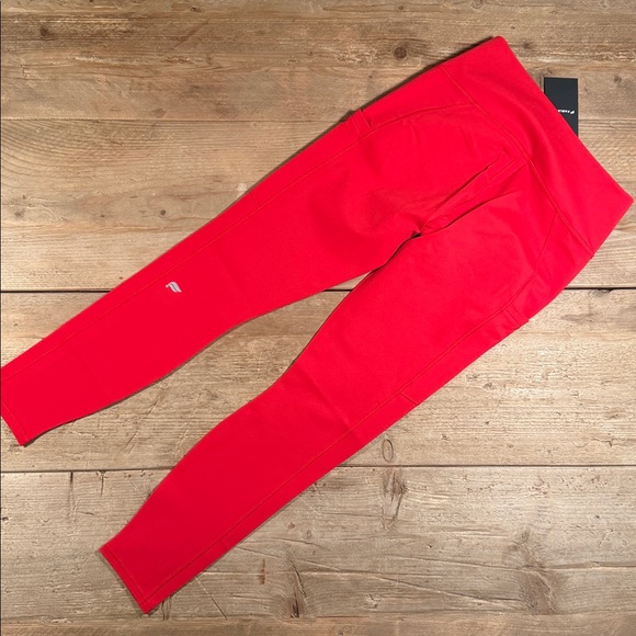 NWT- Fabletics On-The-Go PowerHold HW Legging -HEATED RED (27”inseam) - Picture 2 of 10